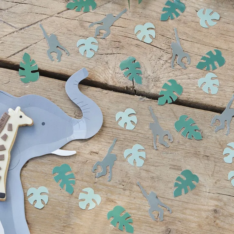 Monkey   Leaf Table Confetti