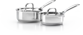 Napoleon Stainless Steel 2-Piece Saucepan Set 70046