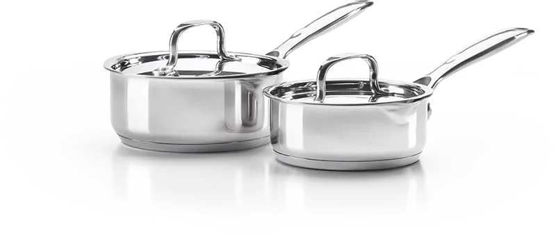 Napoleon Stainless Steel 2-Piece Saucepan Set 70046