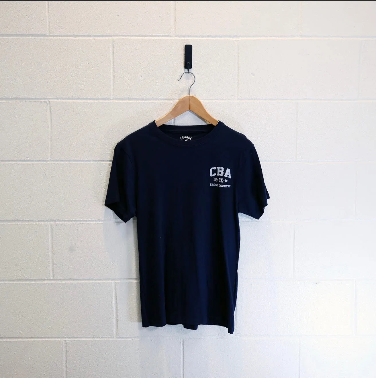 Navy Cross Country Tee