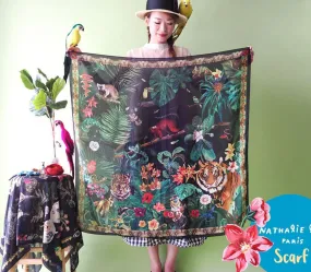 NL - Jungle in Black Scarf