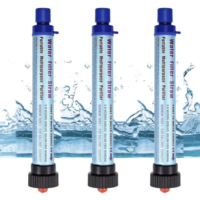 Outdoor Water Purifier Camping Hiking Emergency Life Survival Portable Purifier Water Filter