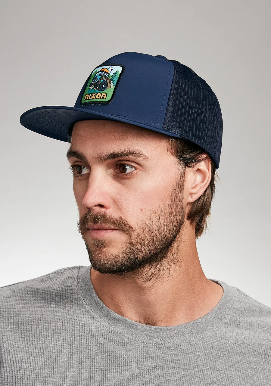 Pack It Out Trucker - Navy / Navy