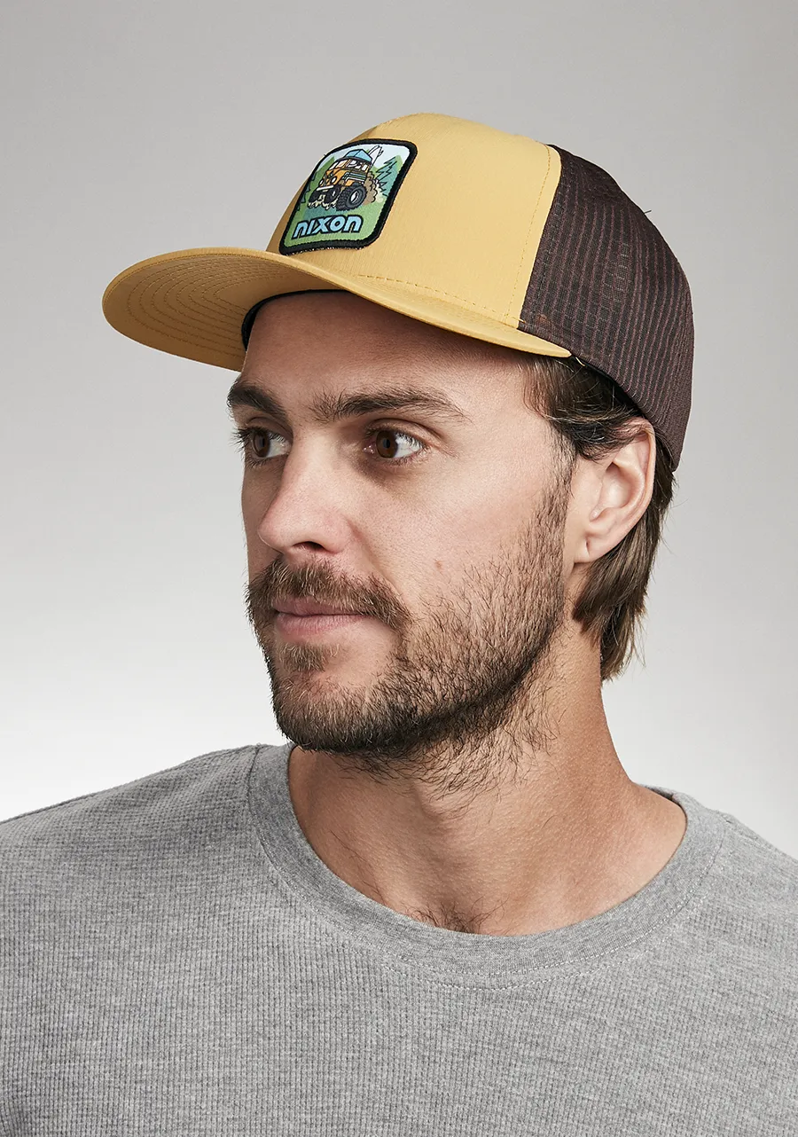 Pack It Out Trucker - Yellow / Brown