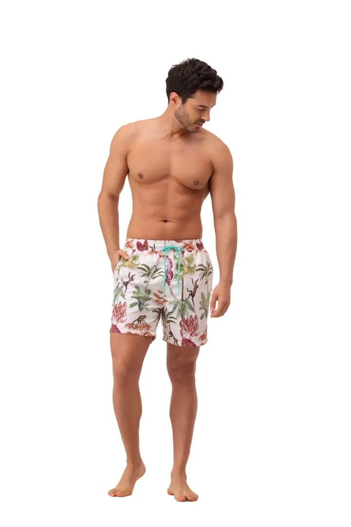 Pantaloneta Hombre Tropical