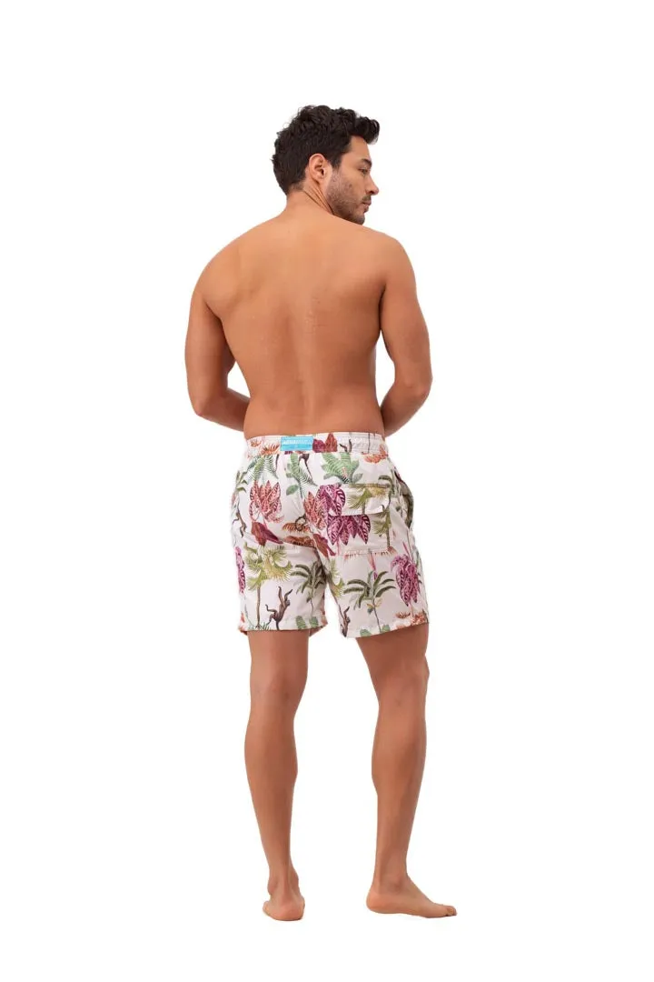 Pantaloneta Hombre Tropical