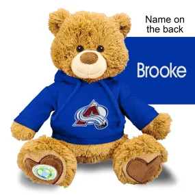 Personalized Colorado Avalanche 10" Plush Bear 2