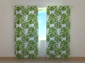 Photocurtain Tropical Palm Leaves