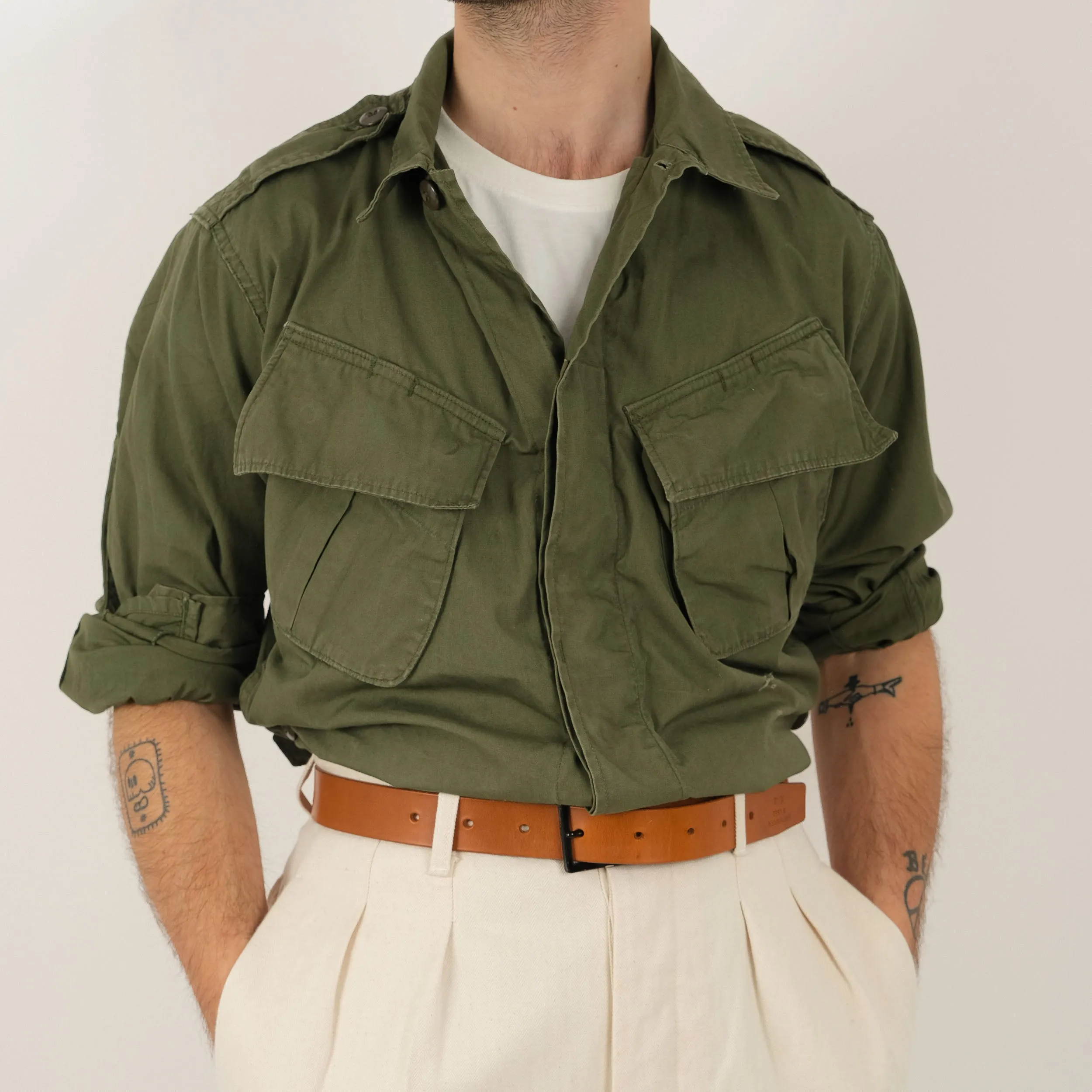 POPELINE VIETNAM JUNGLE JACKET