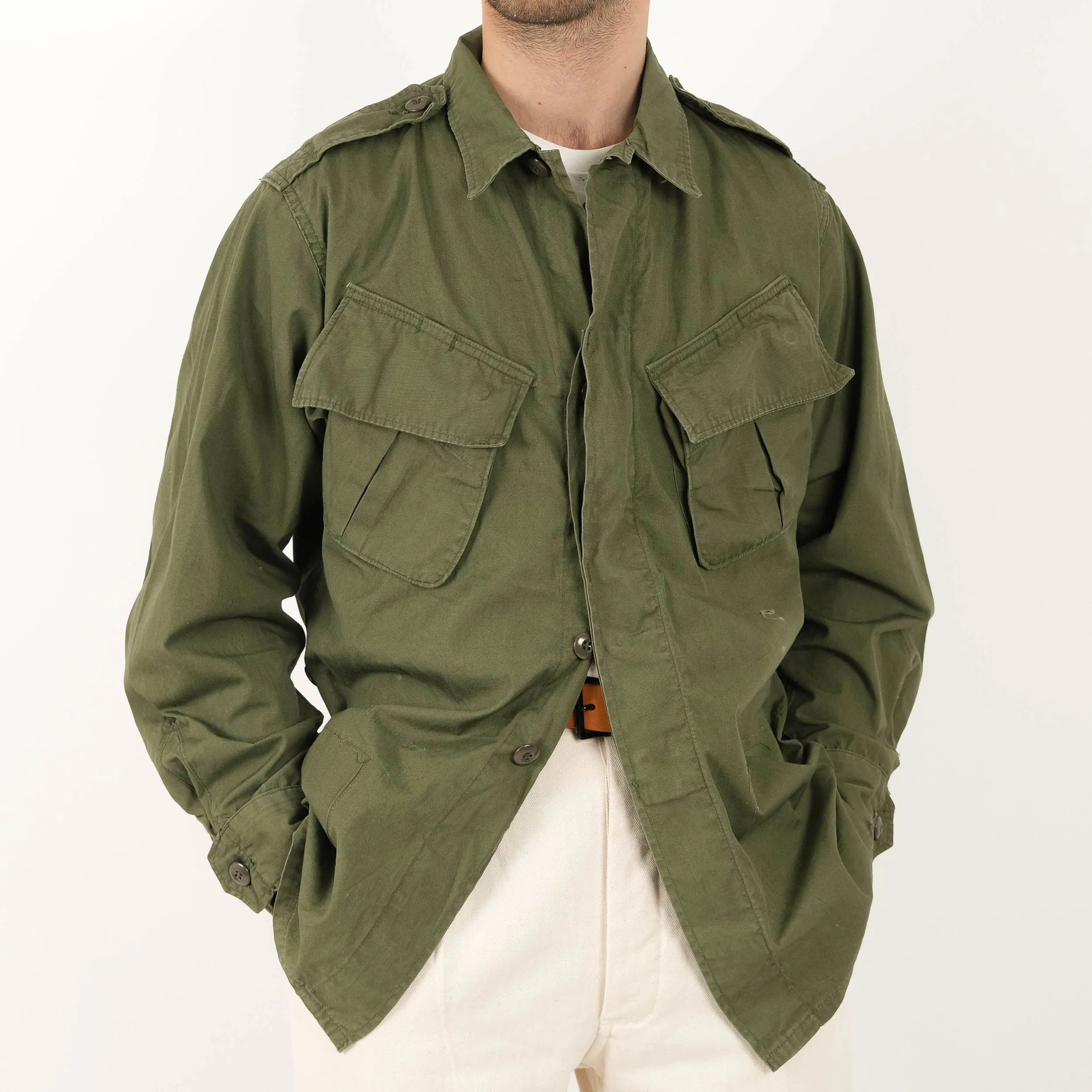 POPELINE VIETNAM JUNGLE JACKET