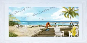 "Beachfront" Lisa Sparling Art Giclée Reproduction