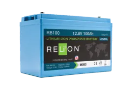 Relion Lithium 12V 100Ah Battery RB100