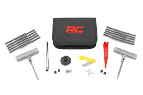 Rough Country 99060 Emergency Tire Repair Kit with Carrying Case - 39 Piece