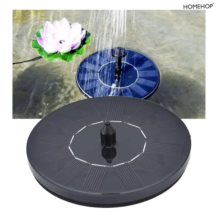 Solar Powered Water Fountain Pump Decorative Floating Pump for Outdoor, Garden Decor, Bird Bath, Pool,Pond and Home