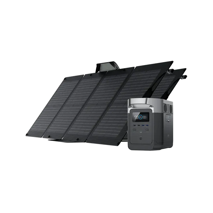 Special Bundle: EcoFlow DELTA 2 Portable Power Station & 2 x 110W Portable Solar Panels