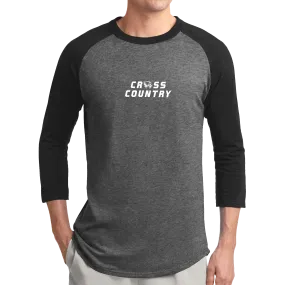 Sport-Tek Colorblock Raglan Jersey- Cross Country Head