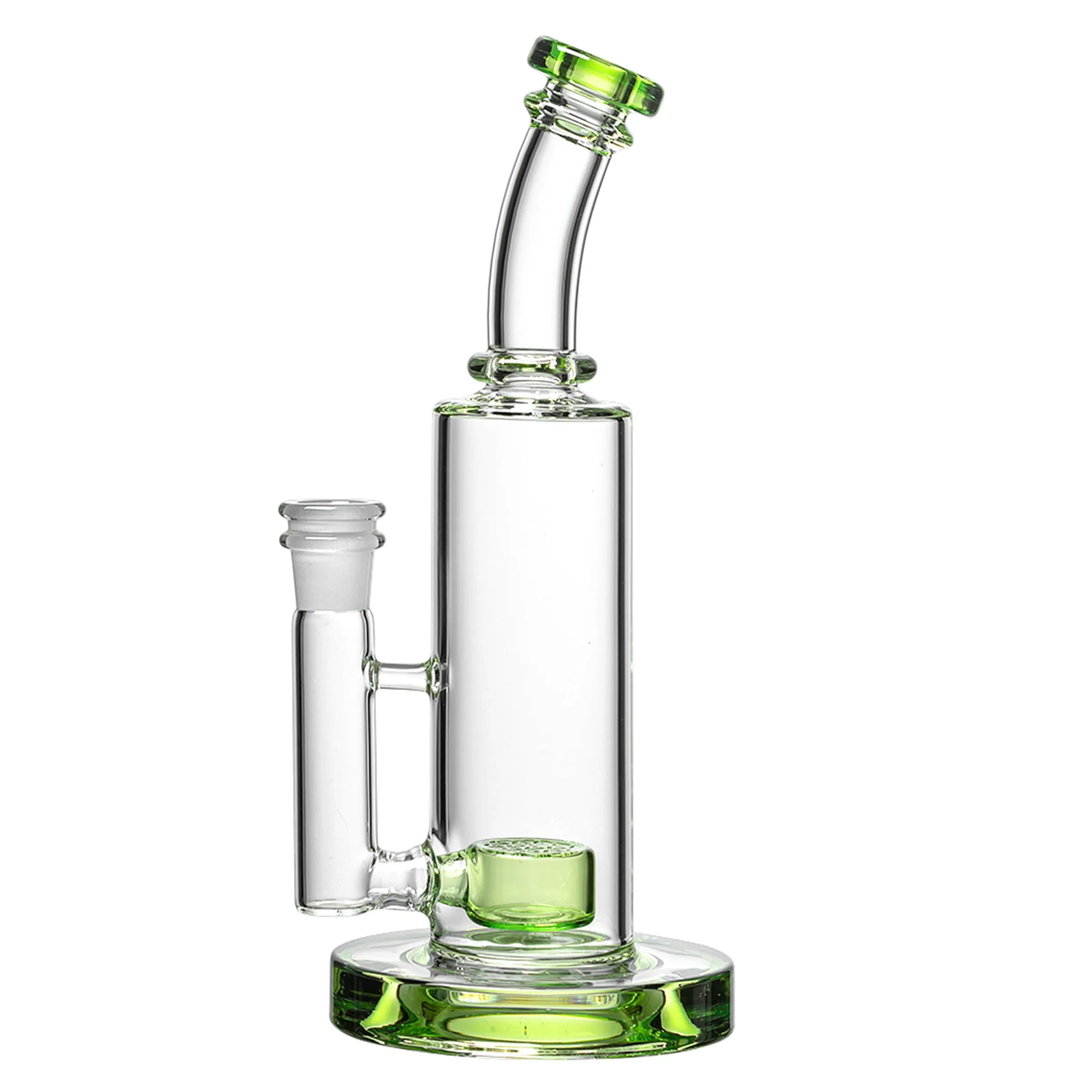 Straight Base Bent Neck Bong