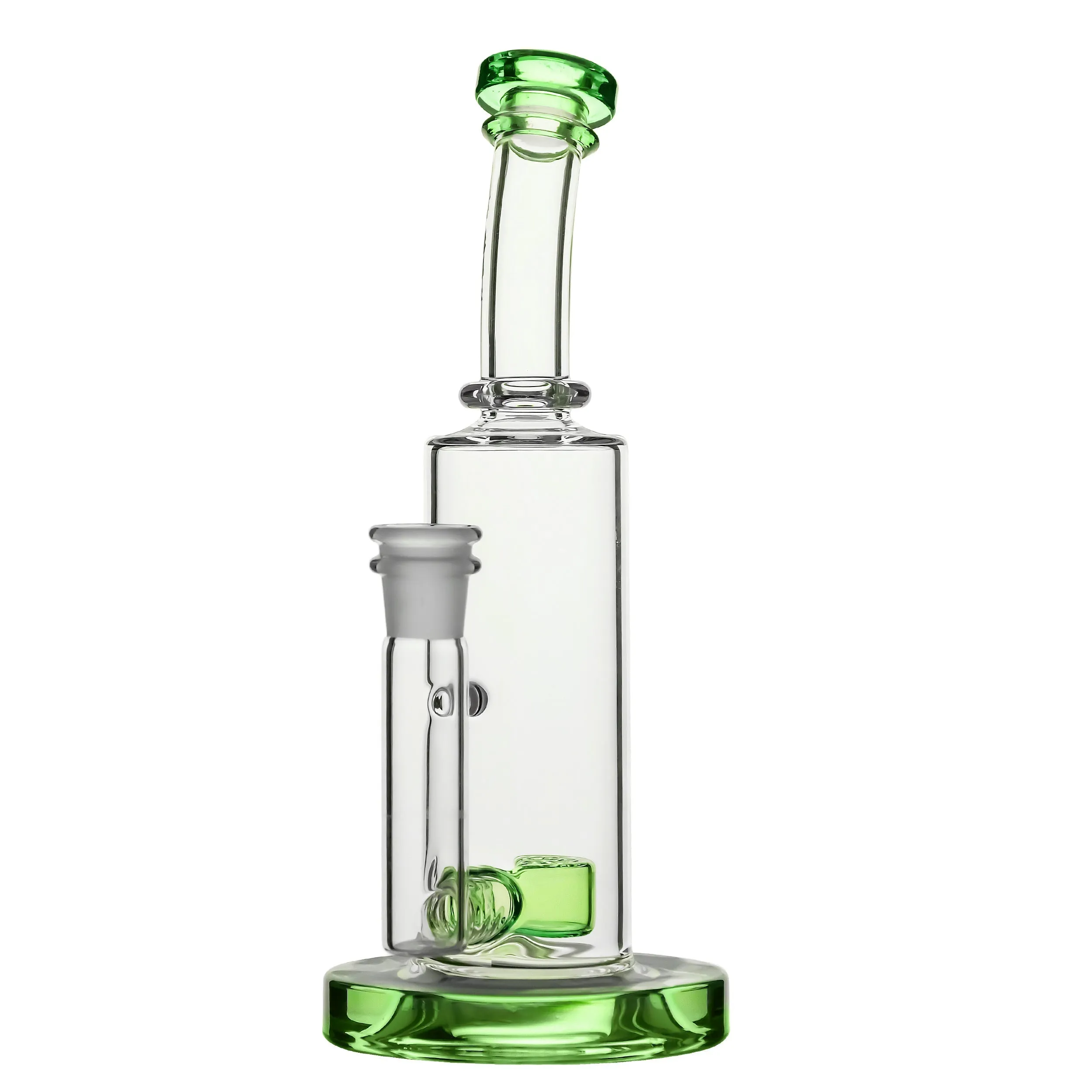 Straight Base Bent Neck Bong