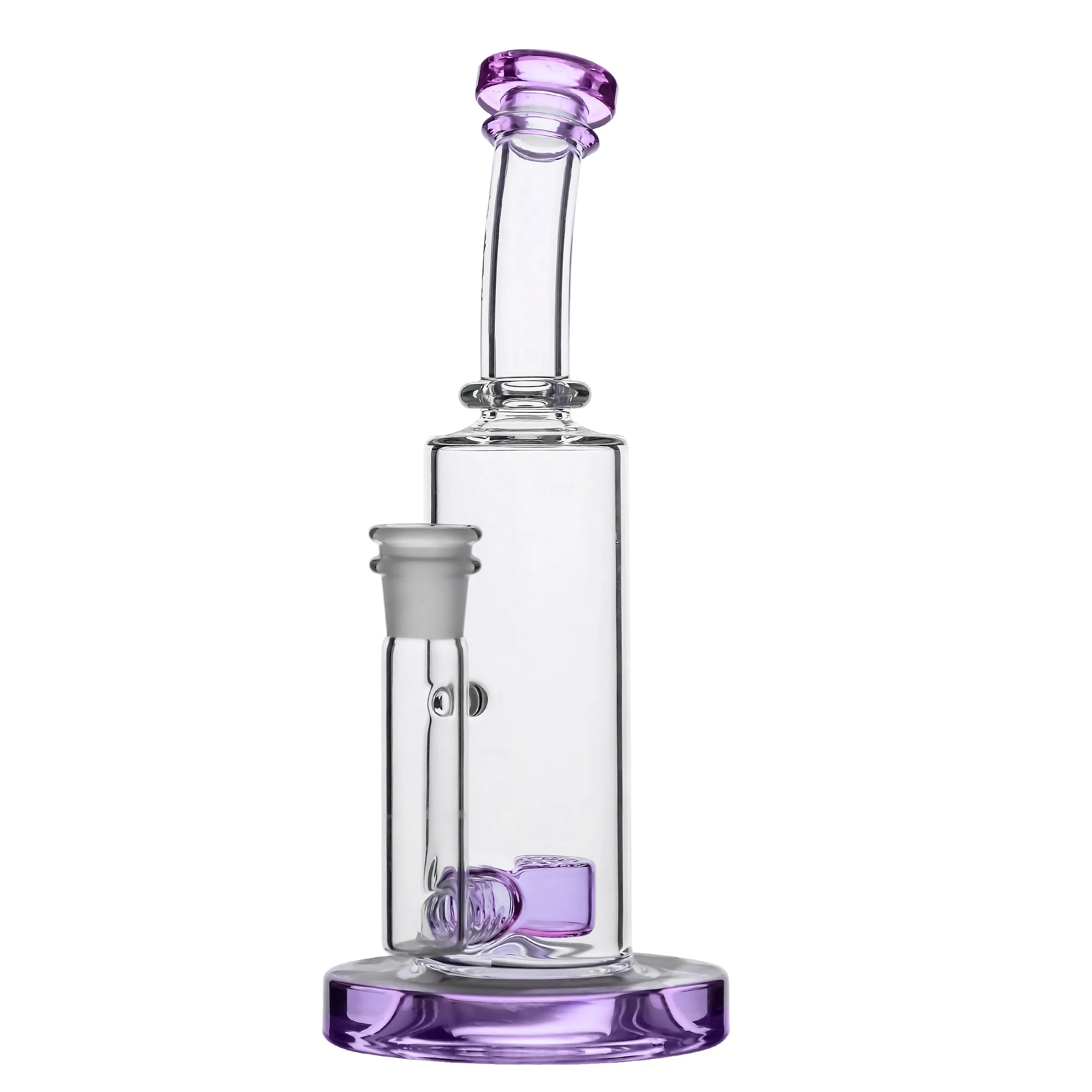 Straight Base Bent Neck Bong