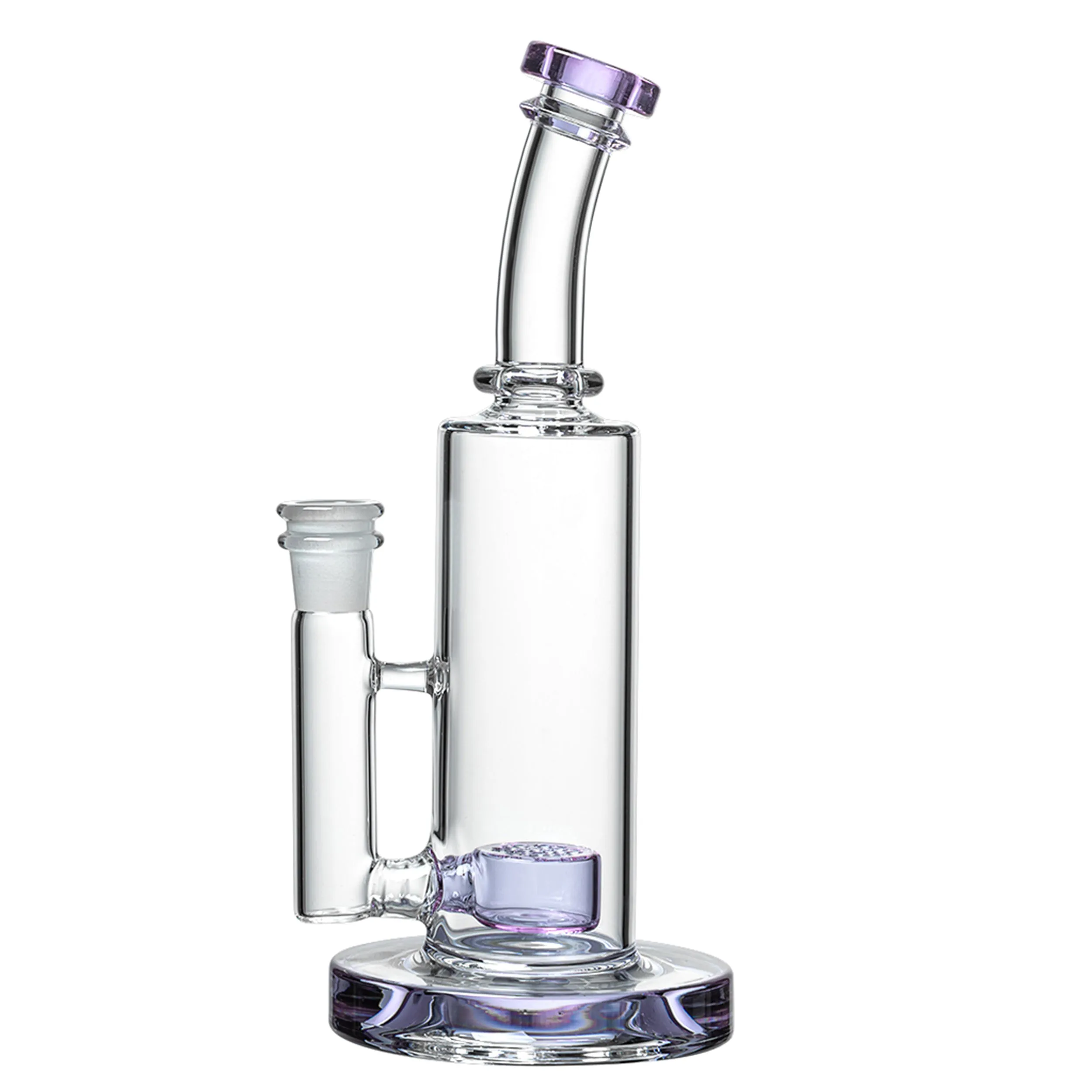 Straight Base Bent Neck Bong