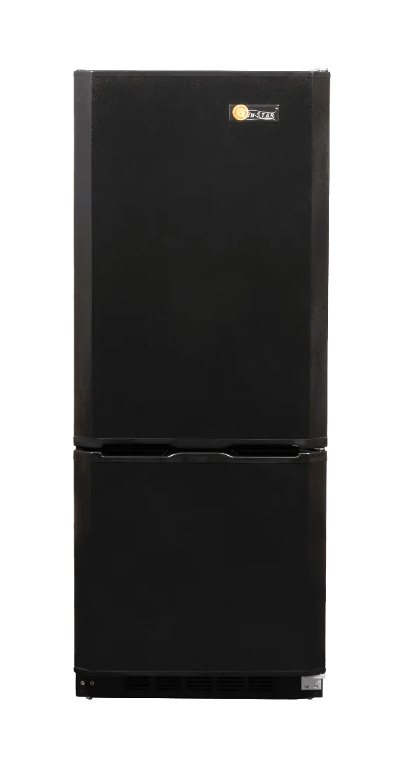 SunStar Solar DC/AC Refrigerator 10CU ST-10RF (Black)