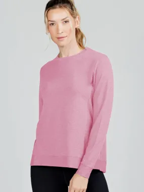 tasc Performance Women's Riverwalk Sweatshirt 2.0 in Bloom Heather