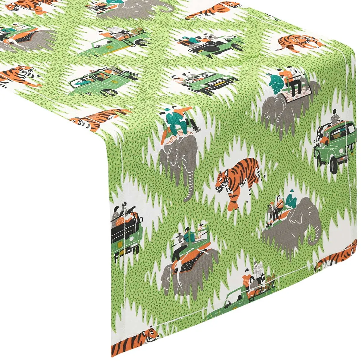 Tiger Safari Table Runner