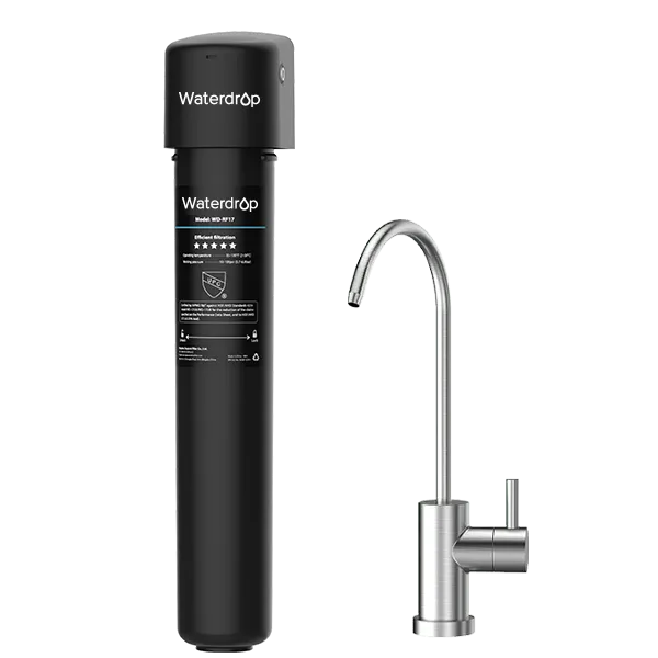 Undersink Water Filtration System With Dedicated Faucet