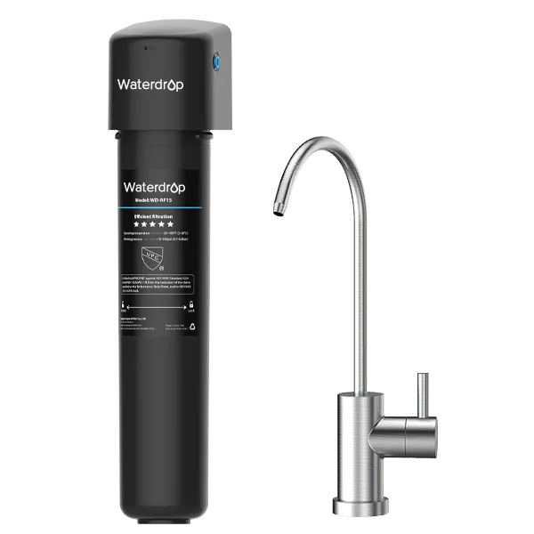 Undersink Water Filtration System With Dedicated Faucet