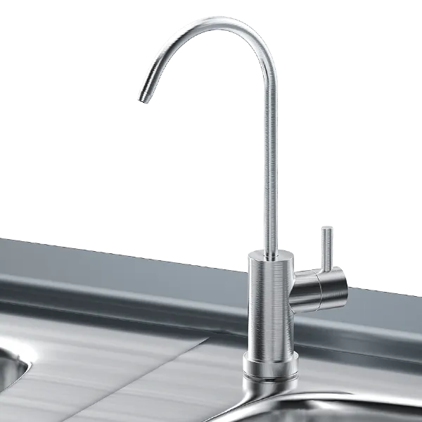 Undersink Water Filtration System With Dedicated Faucet