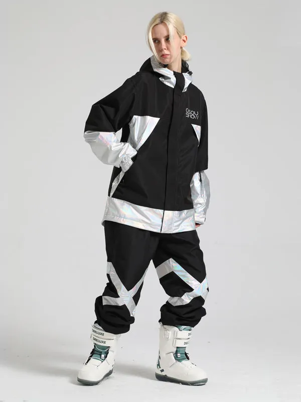 Women's Gsou Snow Glowing Snow Jacket & Pants Sets