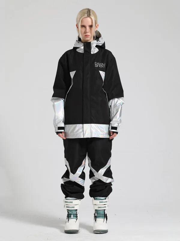 Women's Gsou Snow Glowing Snow Jacket & Pants Sets