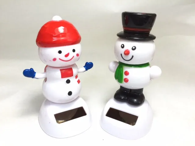 X 72133 SNOWMAN SOLAR DANCING TOY-DISCONTINUED