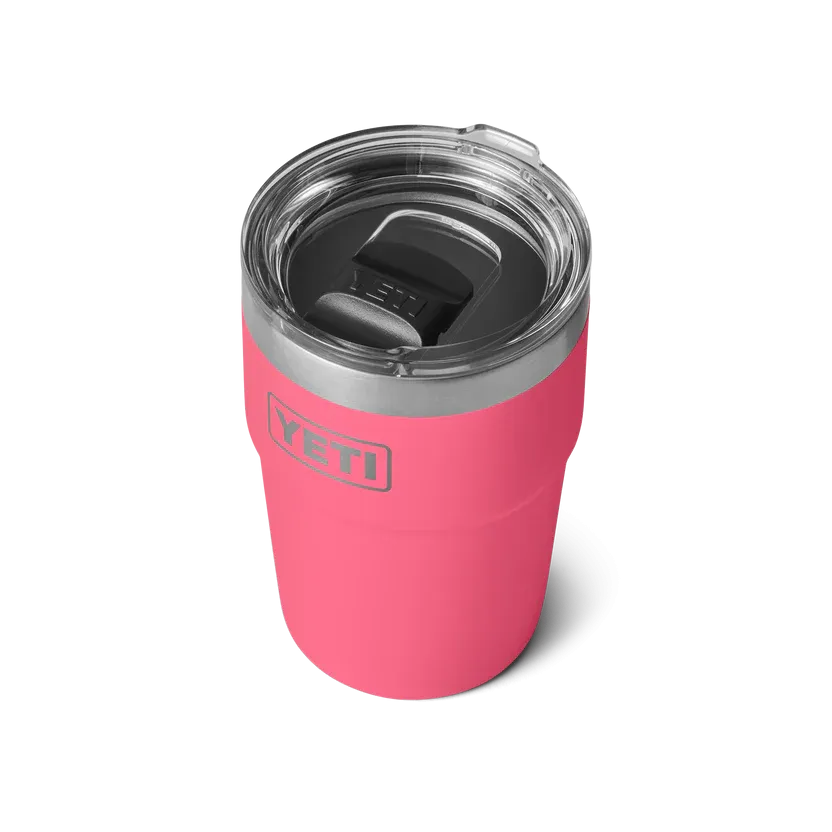 Yeti Rambler 16 Oz Pint Stackable Cup Tropicl Pink