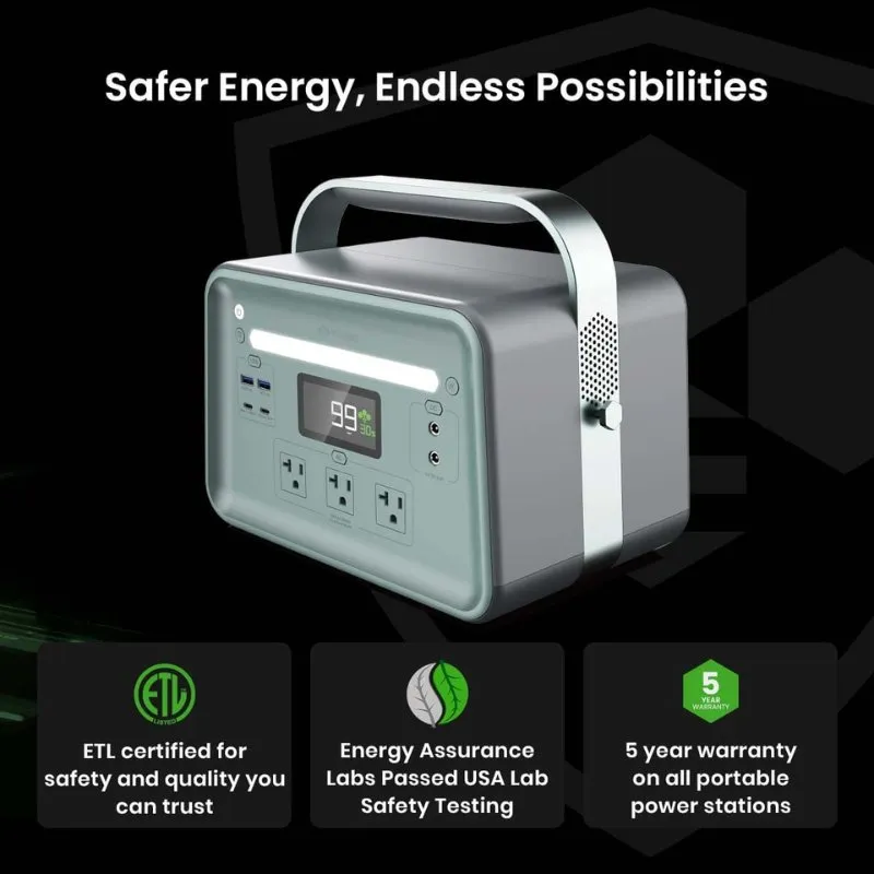 Yoshino K6SP11: Powerful 660W Portable Solar Generator