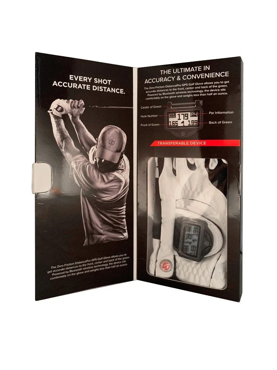 ZERO FRICTION™ DISTANCE PRO GPS MEN'S CABRETTA GOLF GLOVE LH